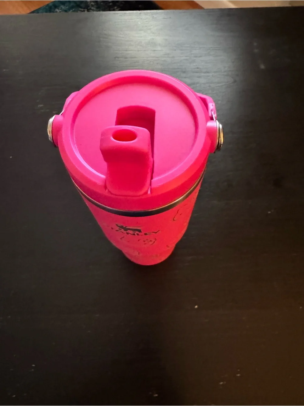 Stanley Hot Pink Hello Kitty Travel Tumbler with Carry Handle, 30oz. - Picture 2 of 5